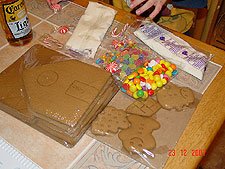 Gingerbread house kit