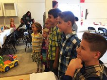 Greg Halloween Pics Staci's reception