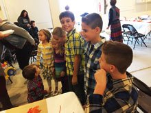 Greg Halloween Pics Staci's reception