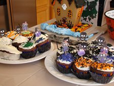 Halloween cupcakes