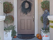front door