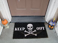 Some of the outdoor decorations.