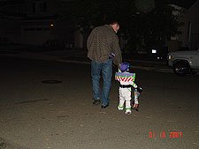 Hunter Trick-or-Treating