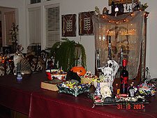 Ready to give out candy!