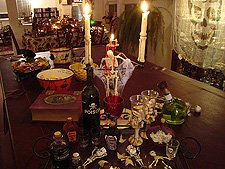 House on Halloween night