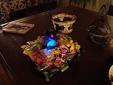 House on Halloween night