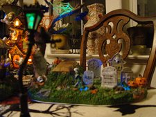 Halloween village