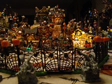 Halloween village