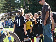 Olivia's team, the Cheetahs