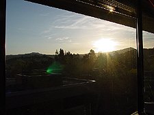 View of the hills in the morning...