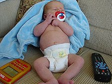 He takes after Dave...