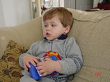 Hunter with his camera.