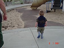 Hunter at the park