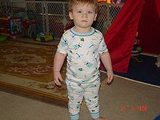 Hunter being silly...