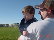 Oops...there goes the dandelion!