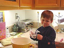 Hunter ready to add the water