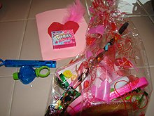 Hunter's Valentine goody bag