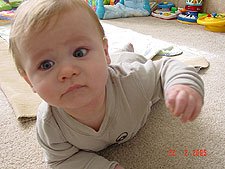 Hunter spots the camera.