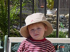 Hunter with his Koala