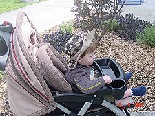 Hunter takeing a break.