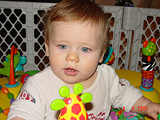 Hunter playing