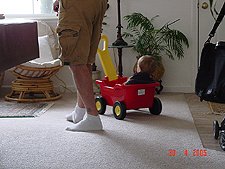 There he goes...