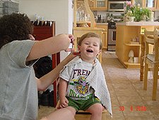 Hunter thinks this is pretty funny.