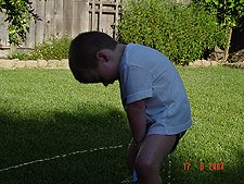 It's really just the water hose!