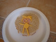 Hunter's silly sandwich