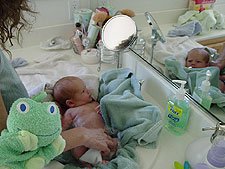 Where did that frog come from?