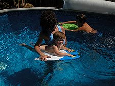 Hunter having fun...