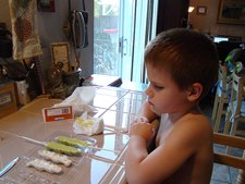 molding the fingers