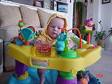 He's a pro at all these toys now.