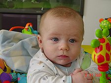 Hunter in the saucer.