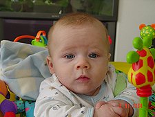 Hunter in the saucer.