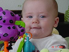 Hunter in the saucer.