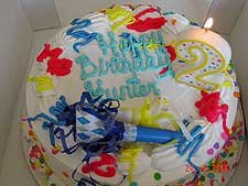 Hunter's ice cream cake