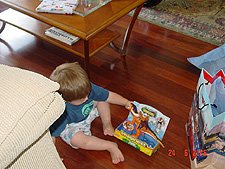 Hunter's new Dinosaur