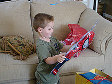 Hunter opening presents