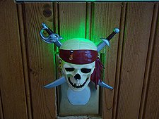 color-changing night light