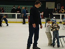 Dave with Hunter & Olivia