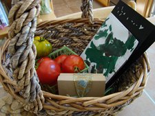 Great birthday basket from Jessica & the kids!