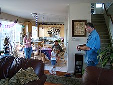 Tanya, Ken, Jordan in her new boots and Dave