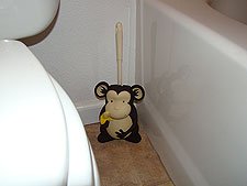 cute toilet brush