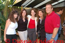 Heidi, Carolyn, Lisa, Bunney and Brad