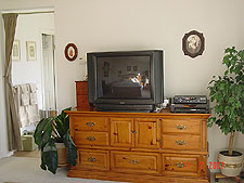 Dresser and TV after.