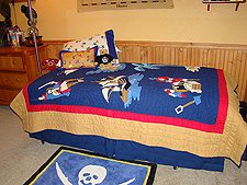 Hunter's new bed