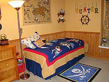 Hunter's new bed