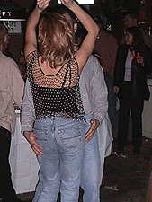 Dean getting frisky.