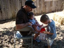 Dave with Hunter & Ryder